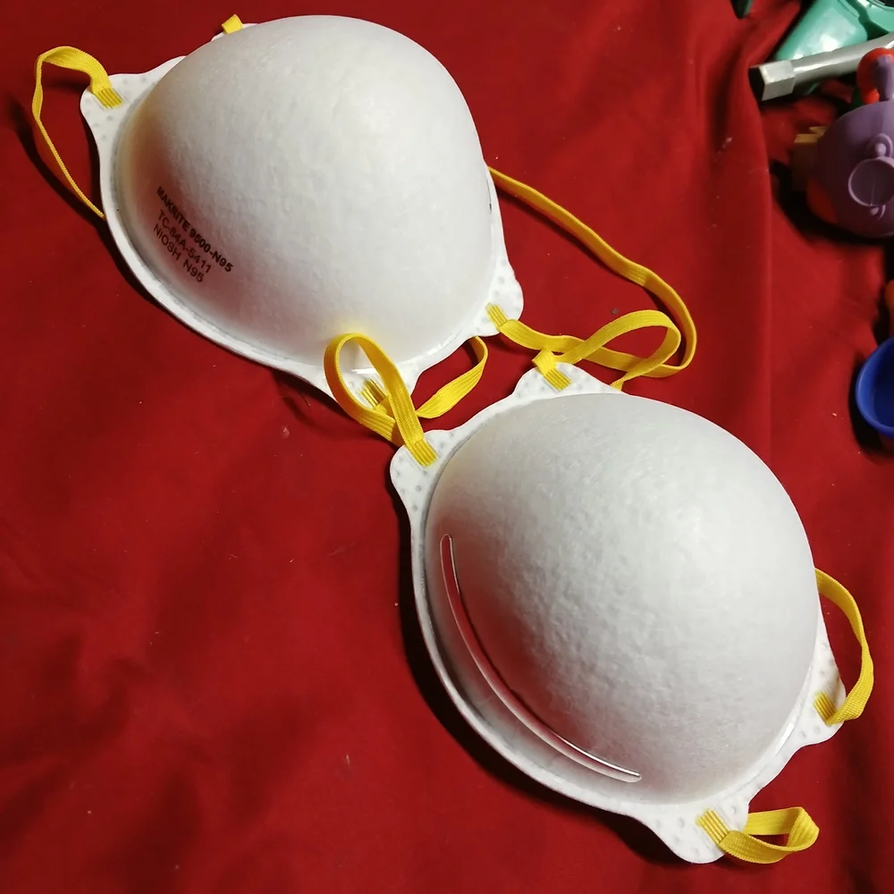 White Protective Face Mask